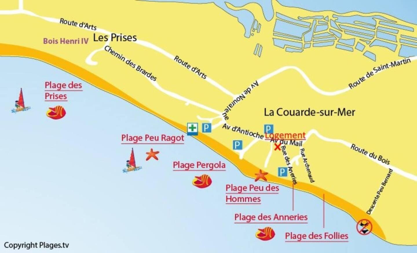 Apartmán L'Annerie - Piscine La Couarde-sur-Mer Exteriér fotografie